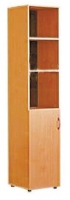 Шкаф для пособий узкий, ЛДСП, 432*400*1830 мм